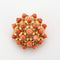 Broche VAN CLEEF & ARPELS - Rare Broche en or jaune et corail 58 Facettes DV0650-2