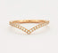Bague 50 Alliance or rose et diamants 58 Facettes DV3364-2