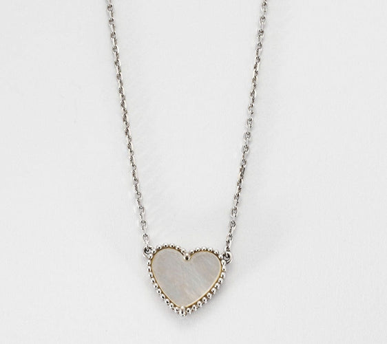 Collier VAN CLEEF & ARPELS - Collier Lucky Alhambra en or gris et nacre 58 Facettes DV3419-14
