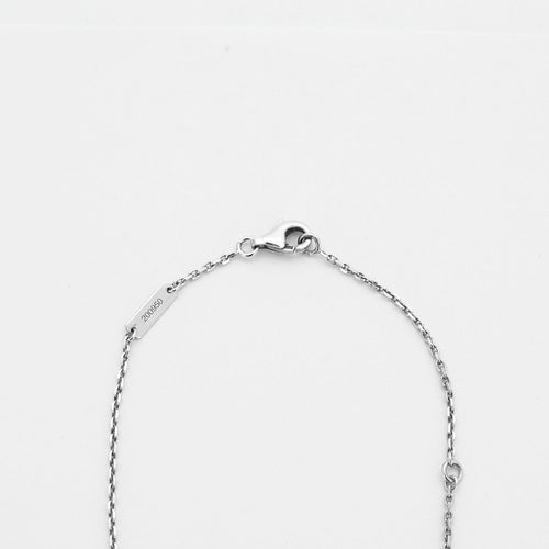 Collier VAN CLEEF & ARPELS - Collier Lucky Alhambra en or gris et nacre 58 Facettes DV3419-14