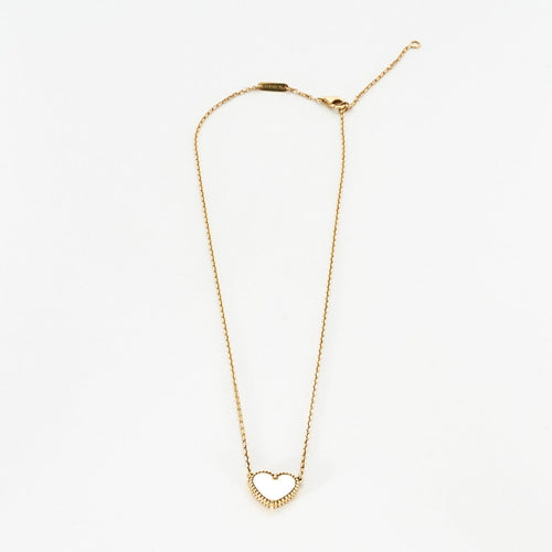 Collier VAN CLEEF & ARPELS - Collier Lucky Alhambra en or jaune et nacre 58 Facettes DV3419-12