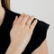 Bague 56 Bague en or rose et diamants 58 Facettes DV3673-2