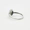 Bague 52 Bague en or gris émeraude et diamants 58 Facettes DV3337-3