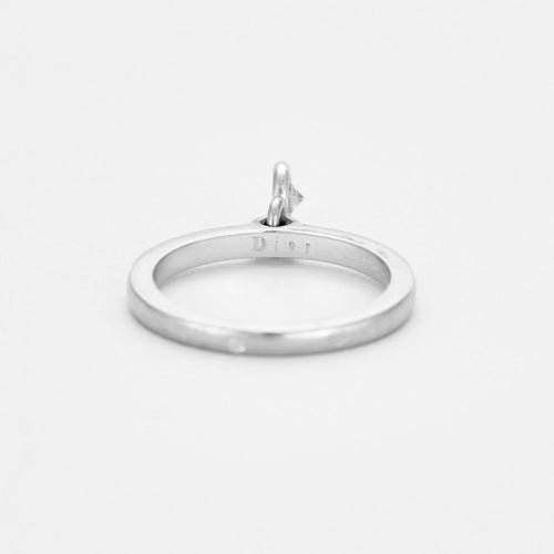 Bague 49 DIOR - Bague Coquine or gris et diamant 58 Facettes DV3758-1