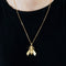 Pendentif Pendentif Guêpe en or jaune 58 Facettes DV0598-8