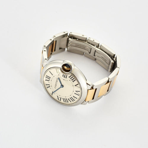 Montre CARTIER - Montre Ballon Bleu Acier et or 58 Facettes DV3419-16