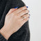 Bague 52 Bague Pompadour or jaune rubis et diamants 58 Facettes DV2004-8