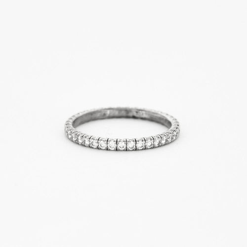 CARTIER - Alliance Etincelle en platine et diamants