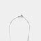 Collier Collier en or gris et petits diamants 58 Facettes DV3616-2