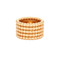 Bague VAN CLEEF & ARPELS - Bague Perlée or rose 58 Facettes DV3419-6