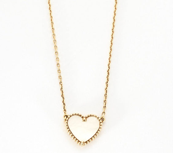 Collier VAN CLEEF & ARPELS - Collier Lucky Alhambra en or jaune et nacre 58 Facettes DV3419-12
