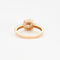 Bague Bague or rose et diamants de couleurs 58 Facettes DV2800-8
