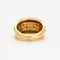Bague 55 Bague en or jaune sertis de diamants et saphirs 58 Facettes DV0129-3-55-2