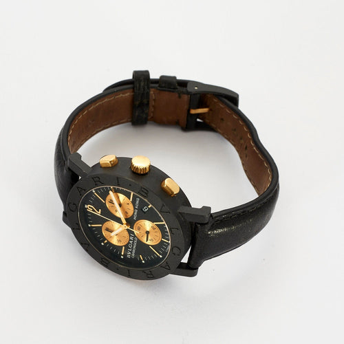 Montre BULGARI - Montre Carbongold Chronograph 58 Facettes DV3565-2