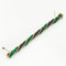 Bracelet Bracelet twist en or jaune, chrysoprases et lapis lazuli 58 Facettes DV0673-2