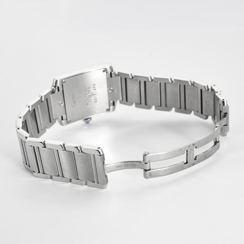 Montre CARTIER - Montre Tank Française acier 58 Facettes DV0370-4