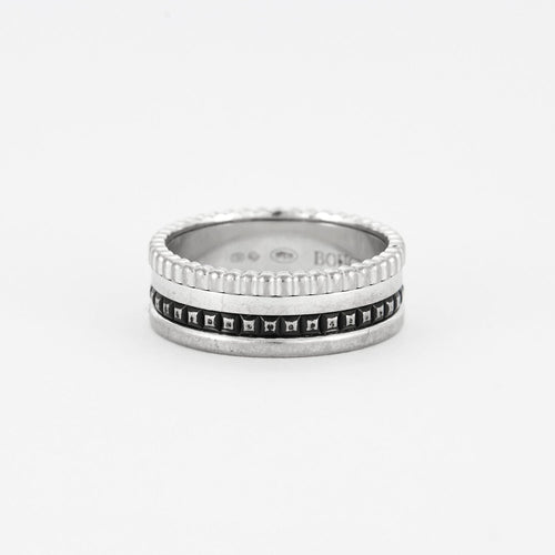 Bague 54 BOUCHERON - Bague Quatre Black or gris 58 Facettes DV0676-1-54-3