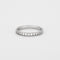 Bague 52 Bague or gris sertis de diamants 58 Facettes DV4005-1
