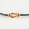 Bracelet FRED - Bracelet Force 10 or rose et acier 58 Facettes DV4227-1