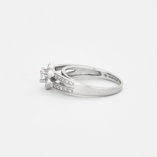 Bague 53 MAUBOUSSIN - Bague Chance of Love n°2 or gris diamants 58 Facettes DV4160-3
