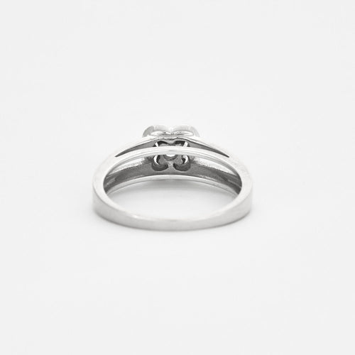 Bague 53 MAUBOUSSIN - Bague Chance of Love n°2 or gris diamants 58 Facettes DV4160-3