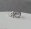 Bague 49 FRED - Bague Force 10 or gris et diamants 58 Facettes DV4430-1