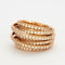 Bague 52 DE GRISOGONO - Bague Allegra or rose et diamants 58 Facettes DV4010-1