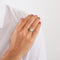 Bague 48 MAUBOUSSIN - Bague Chance of Love n°3 or gris diamants 58 Facettes DV3879-1