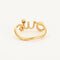 Bague 53 DIOR- Bague amour or jaune et diamant 58 Facettes DV4052-2