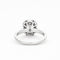 Bague 54 Bague en or gris et diamants 58 Facettes DV0682-2-54-3