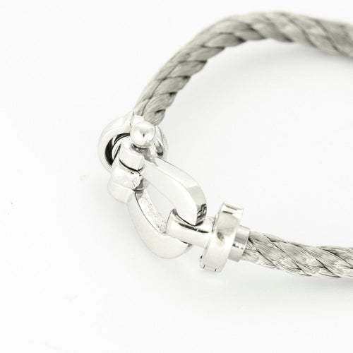 Bracelet 15/16cm FRED -  Bracelet Force 10 or gris et acier 58 Facettes DV2731-4