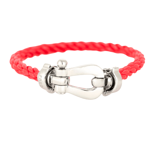 Bracelet 15/16cm FRED -  Bracelet Force 10 or gris et acier 58 Facettes DV2731-4