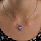 Collier MAUBOUSSIN - Collier Tellement subtile pour toi or gris améthyste 58 Facettes DV0683-1