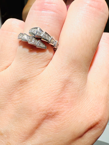 Bague 53 Bulgari - Bague Serpenti Vipère 58 Facettes DV4618-1