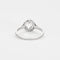 Bague 54 Bague en or gris et diamant taillé en rose 58 Facettes DV0687-2