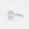 Bague 55 Bague platine, or gris et diamants 58 Facettes DV0687-1