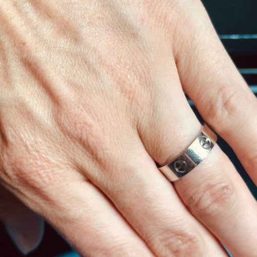 Bague Cartier Bague Love Or Gris 58 Facettes DV4709-1