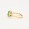 Bague 53 Bague en or jaune, émeraude et diamants 58 Facettes DV4642-2