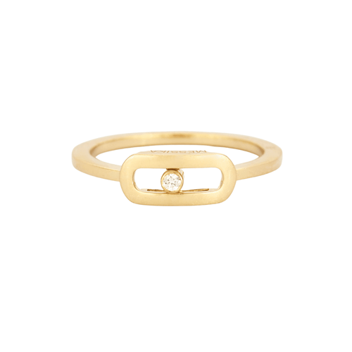 Bague MESSIKA - Bague Move Uno or jaune et diamant 58 Facettes DV4433-1