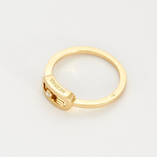 Bague MESSIKA - Bague Move Uno or jaune et diamant 58 Facettes DV4433-1