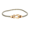 Bracelet FRED -  Bracelet Force 10 Mini acier et or 58 Facettes DV0667-2