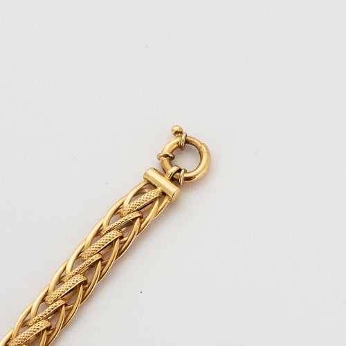 Bracelet Bracelet en or jaune maille fantaisie 58 Facettes DV1164-8