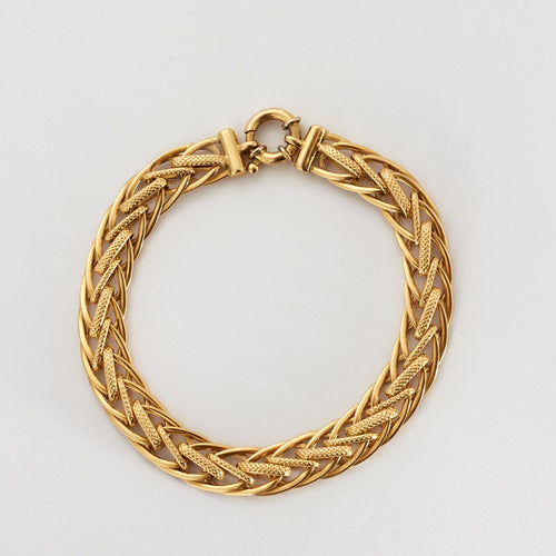 Bracelet Bracelet en or jaune maille fantaisie 58 Facettes DV1164-8