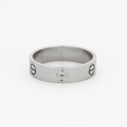 Bague 64 CARTIER -  Bague Love en or gris 58 Facettes DV0698-1