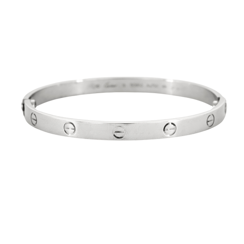 Bracelet CARTIER - Bracelet Love en or gris 58 Facettes DV4292-8