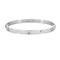 Bracelet CARTIER - Bracelet Love en or gris 58 Facettes DV4292-8