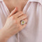 Bague 51 MAUBOUSSIN -  Bague Subtile raison or gris, citrine et saphirs roses 58 Facettes DV4532-2