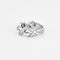 Bague 49 CHAUMET -Bague en or gris avec diamants 58 Facettes DV0701-1-49-2