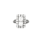 Bague 51 Bague en platine et or gris et diamants 58 Facettes DV4786-2