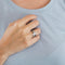 Bague 53 DINH VAN -  Bague Seventies or gris diamants 58 Facettes DV0379-16-53-2